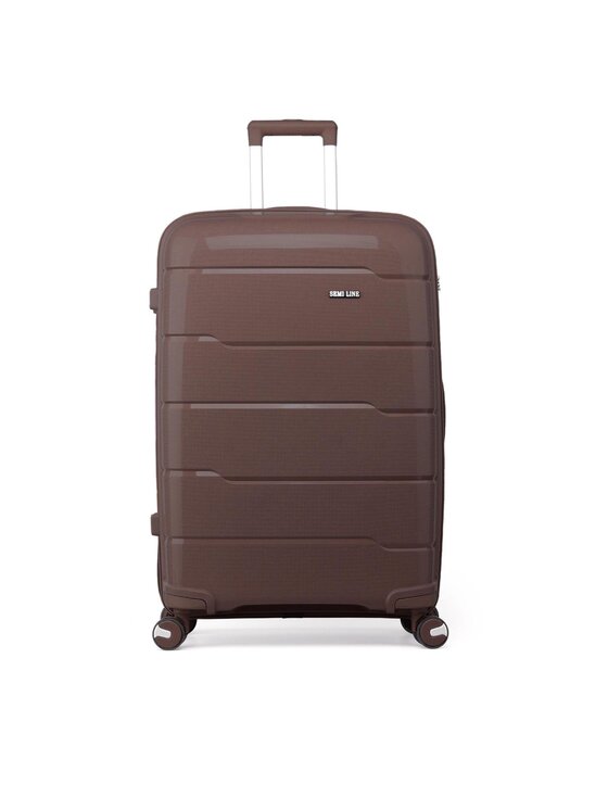 Semi Line Semi Line Didelis lagaminas T5792-3 Ruda