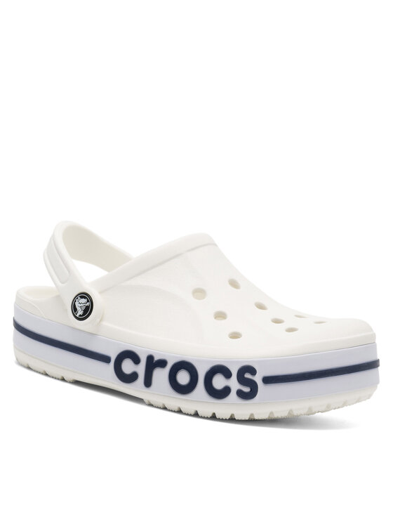 Crocs Crocs Natikači BAYABAND CLOG 205089-126 Bela