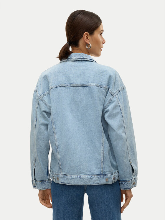 Vero Moda Vero Moda Traper jakna Tessa 10329868 Plava Relaxed Fit