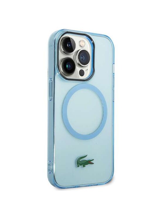 Lacoste Lacoste Etui na telefon Apple iPhone 15 Pro Max Niebieski