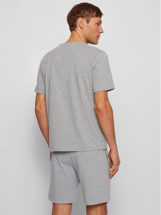 BOSS Boss Pyžamový top Identity RN 50442645 Šedá Regular Fit