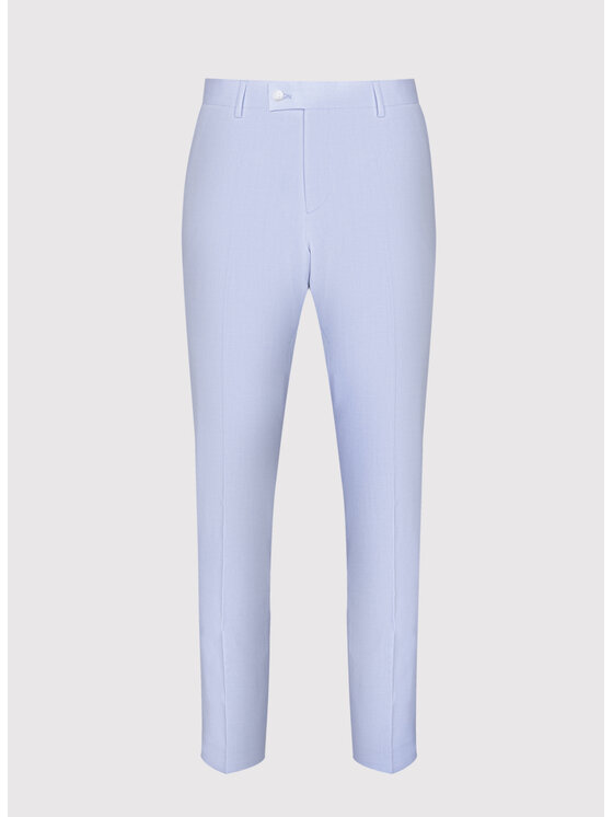 Pako Lorente Pako Lorente Spodnie garniturowe P26SF-6G-006 Niebieski Slim Fit