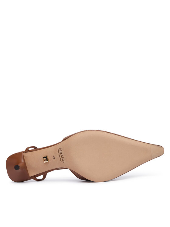 Max Mara Max Mara Обувки на ток 2614521192600 Кафяв