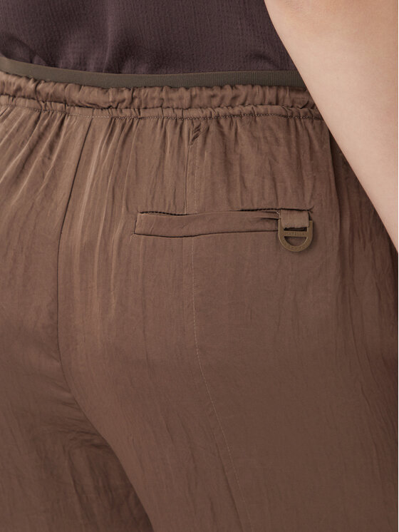 Marella Marella Bavlnené nohavice Bronzo 2613131085 Hnedá Relaxed Fit