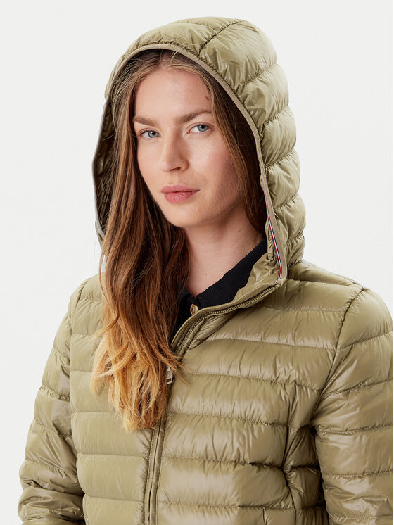 Tommy Hilfiger Tommy Hilfiger Kurtka puchowa WW0WW46788 Khaki Regular Fit