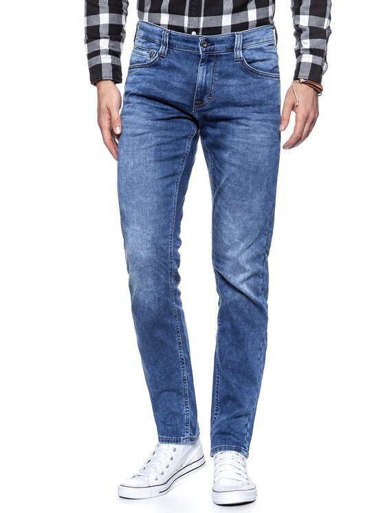 Mustang Mustang Jeansy OREGON TAPERED Niebieski Slim Fit