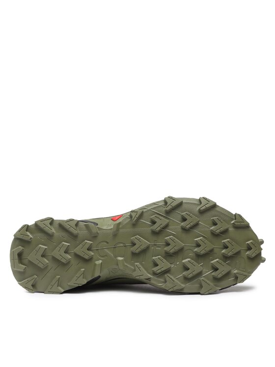 Salomon Salomon Buty do biegania Supercross 4 L47205100 Khaki