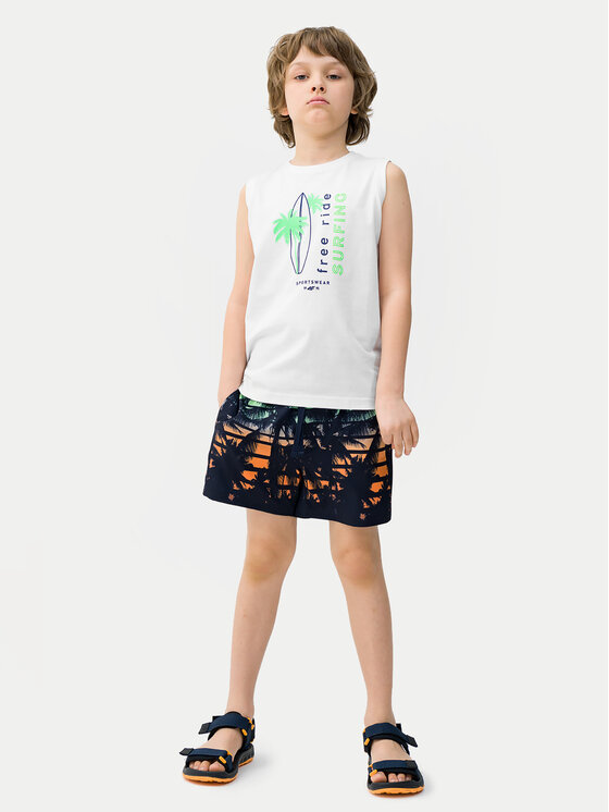 4F 4F Pantaloni scurți pentru înot 4FJWSS24UBDSM067 Colorat Regular Fit