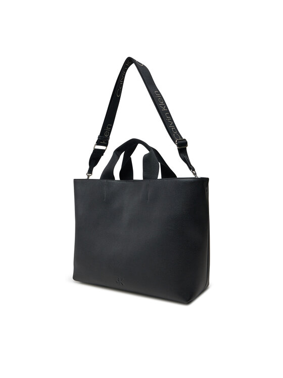 Calvin Klein Jeans Calvin Klein Jeans Rankinė Ultralight Tote Pu LV04K3132G Juoda