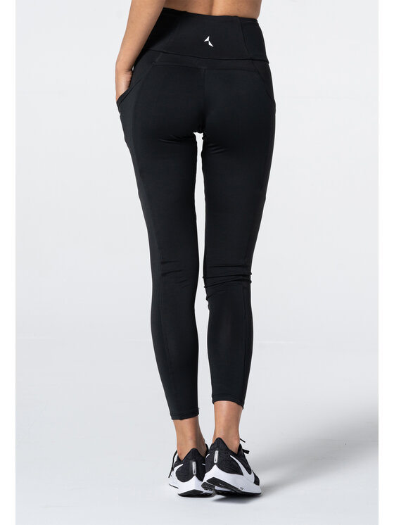 Carpatree Carpatree Legginsy Libra Czarny Slim Fit
