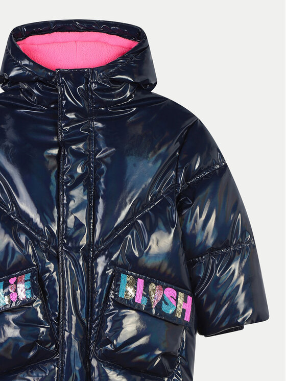 Billieblush Billieblush Télikabát U20651 Sötétkék Regular Fit