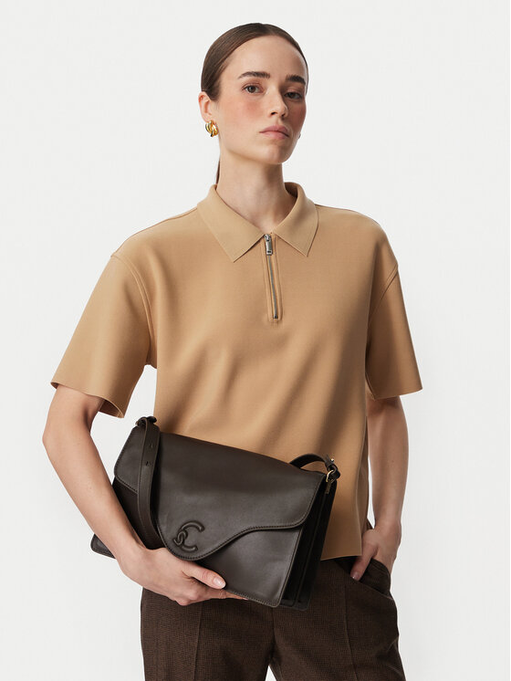 Coccinelle Ročna torba VJF Coccinelle C-Me Softy Smo E1 VJF 12 01 01 Khaki