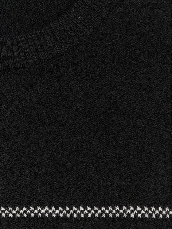 4F 4F Sweter casual Czarny Regular Fit