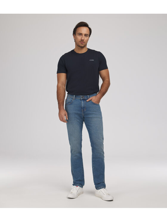 Lee Cooper Lee Cooper Jeansy JEANS M LC7504 7830 LIGHT WASH Niebieski Tapered Fit