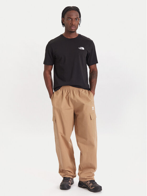 The North Face The North Face T-krekls NSE Box Raku Horse Infill NF0A8EGU Melns Regular Fit
