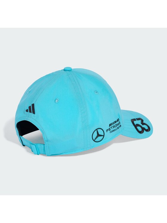 adidas adidas Czapka z daszkiem - AMG Petronas Formula One Team George Russell Niebieski jasny