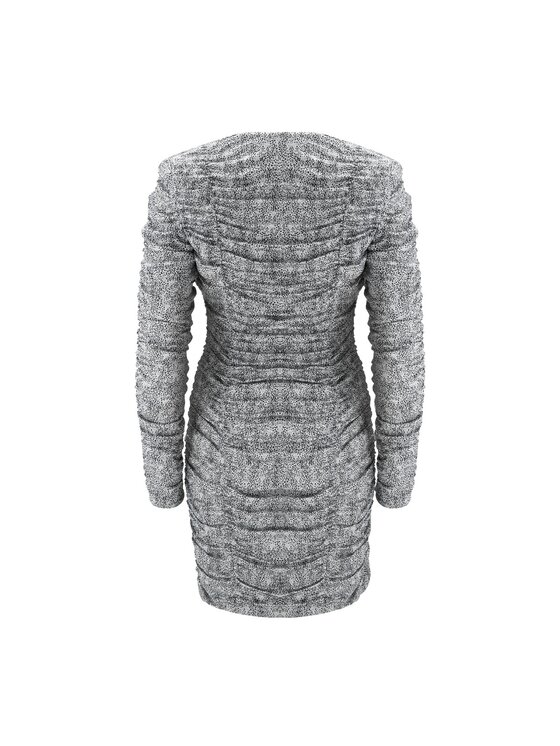 La Mania La Mania Abito da cocktail TUGA 2 Grigio Classic Fit