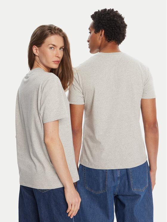 AMI Paris AMI Paris T-Shirt BFUTS035.724 Šedá Regular Fit