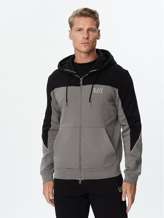 EA7 Emporio Armani EA7 Emporio Armani Dres 7M002411 AF10377 M8014 Szary Regular Fit