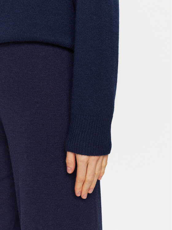 ViCOLO ViCOLO Sweter 77012S Granatowy Regular Fit