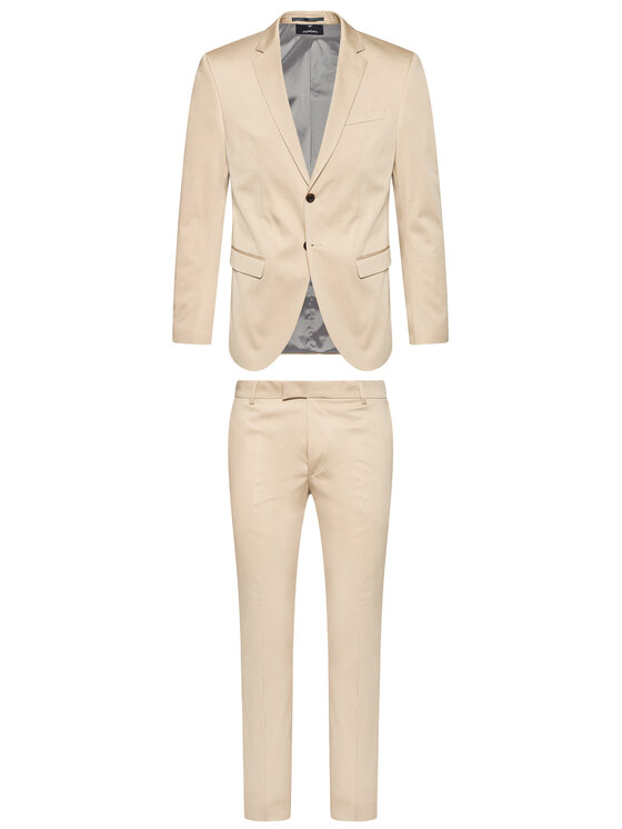 JOOP! JOOP! Garnitur 17 Js-44Damon-Gun 30026523 Beżowy Extra Slim Fit