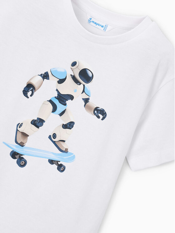 Mayoral Mayoral Σετ 2 t-shirts και παντελόνι 3604 Γαλάζιο Regular Fit