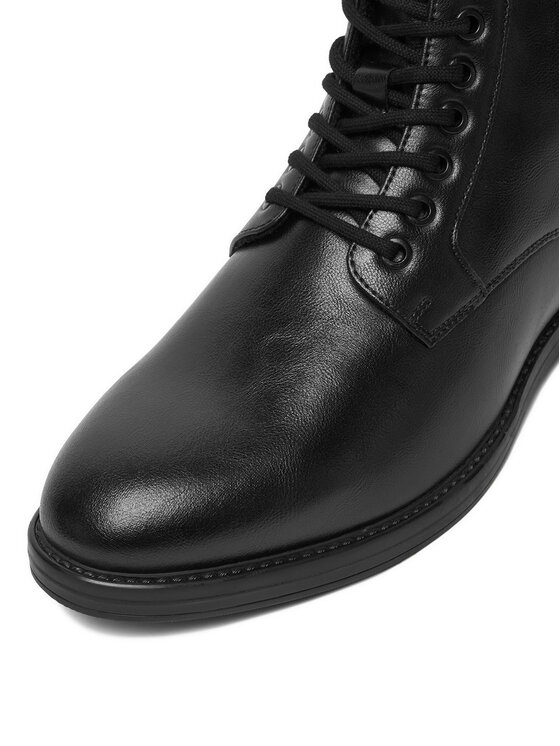 Lanetti Lanetti Schnürschuhe CEO-STERN-01S MI08 Schwarz