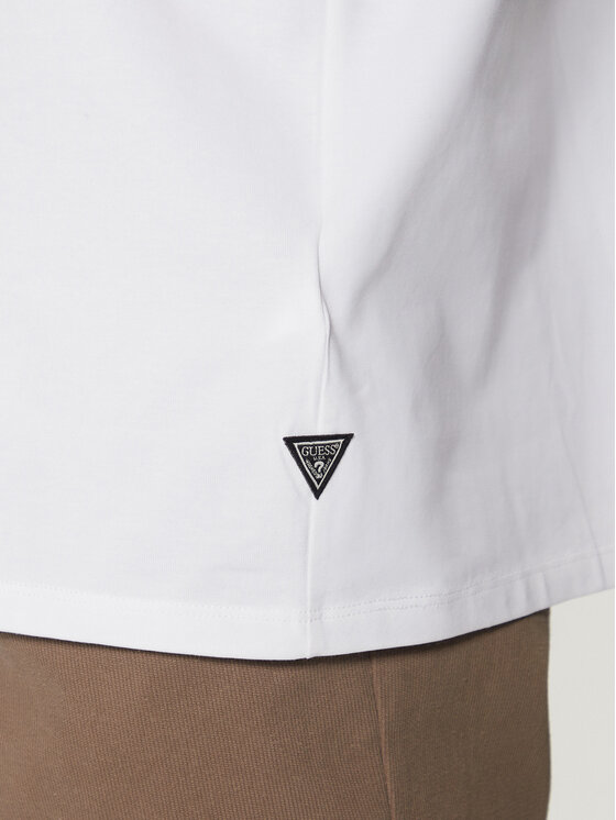Guess Guess T-Shirt M5RI91 KAC30 Bílá Oversize