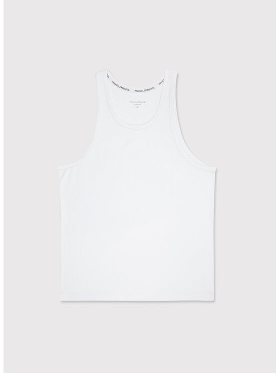 Pako Lorente Pako Lorente Komplet tank topów U000B-TT-003 Biały Slim Fit