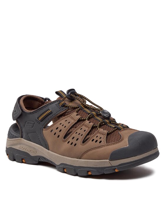 Skechers Skechers Sandali Tresmen-Menard 205113/BRBK Rjava