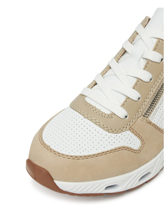 Rieker Rieker Sneakersy N5204-80 Biały