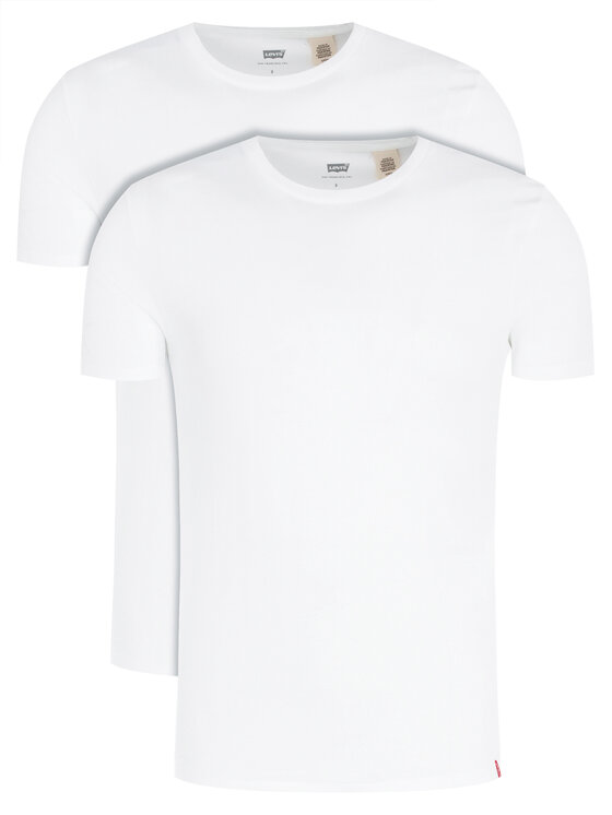 Levi's® Levi's® Komplekt kahest t-särgist 79541-0000 Valge Slim Fit