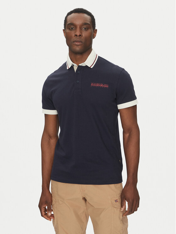 Napapijri Napapijri Polokošile E-Zeri NP0A4ID4 Tmavomodrá Regular Fit