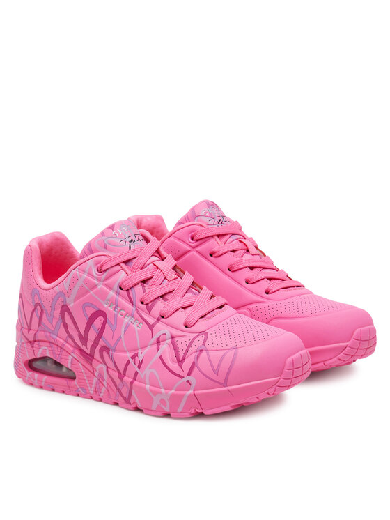 Skechers Skechers Сникърси Uno - Spread the Love 155507/HTPK Розов