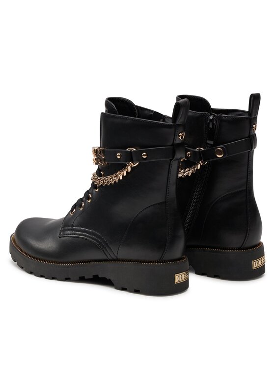 Guess Guess Schnürschuhe FLNNA3 ELE10 Schwarz