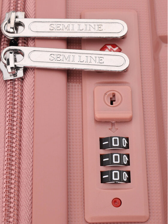 Semi Line Semi Line Велика валіза T5906-4 Рожевий