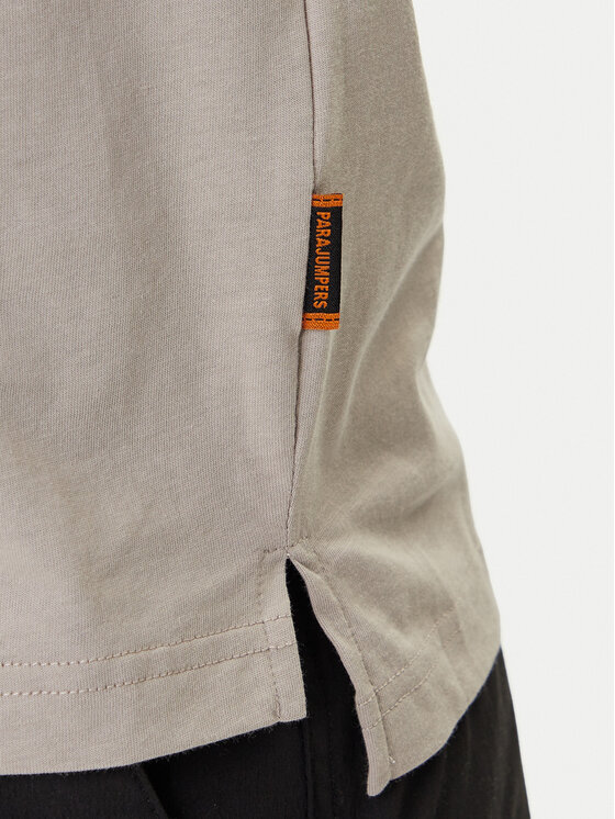 Parajumpers Parajumpers T-shirt Mojave 25WMPMTSRE07 Beige Regular Fit