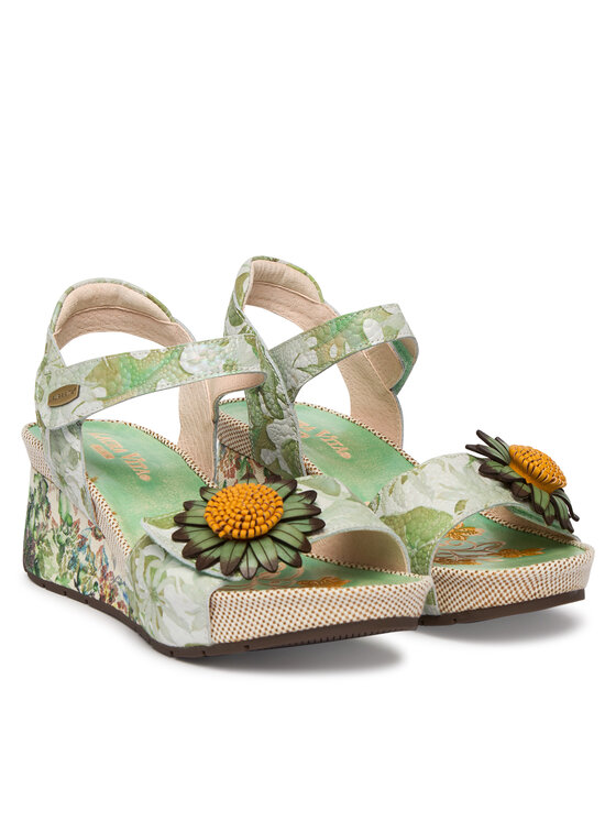 Laura Vita Laura Vita Босоніжки Barry 36 Зелений