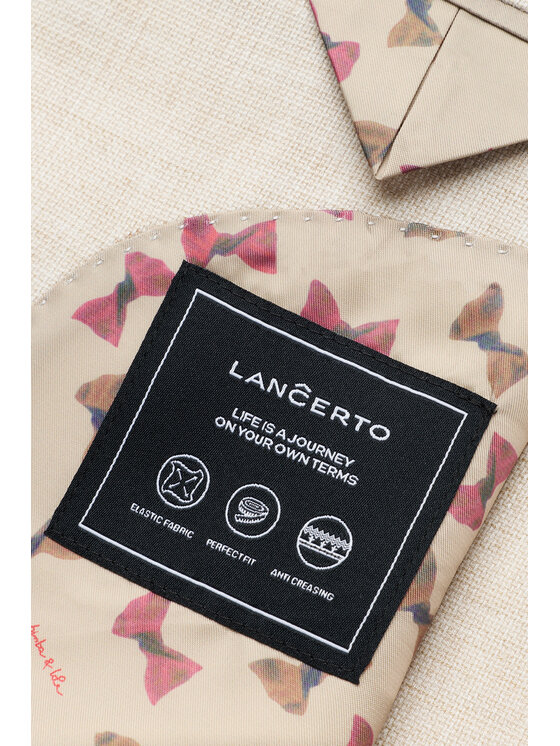 Lancerto Lancerto Marynarka Gromo MA131126000010 Beżowy Regular Fit