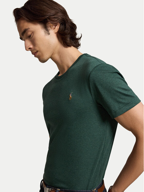 Polo Ralph Lauren Polo Ralph Lauren Тишърт 710740727510 Зелен Regular Fit