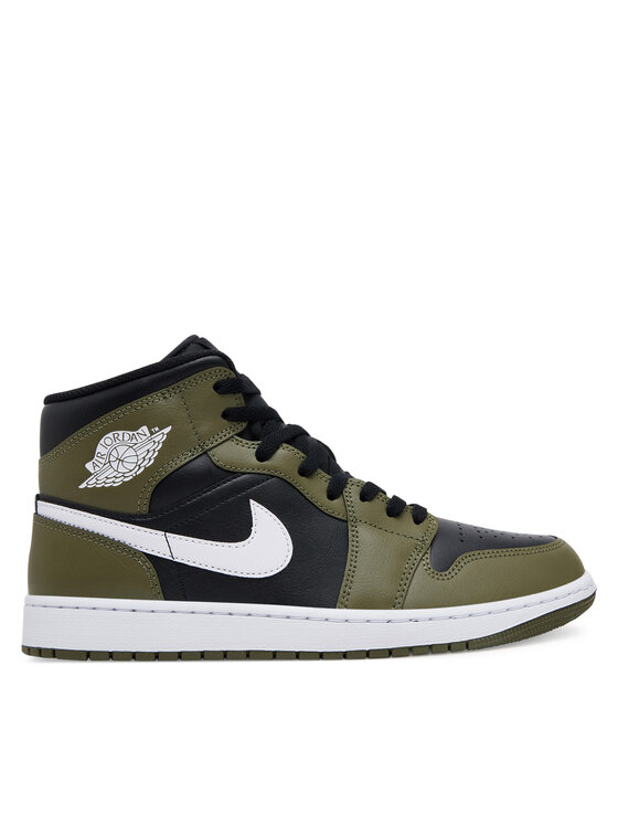 Nike Sneakersy Jordan 1 Mid DQ8426 103 Zelená