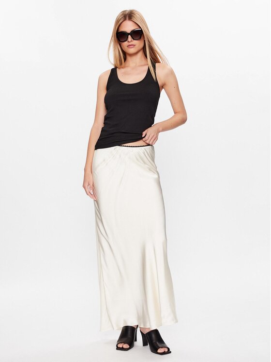 Herskind Herskind Maxi sukňa Allicat 4843370 Béžová Regular Fit