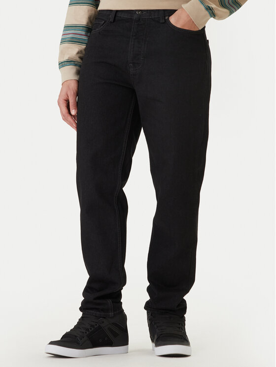 Element Element Džinsai Regular 5 Denim ELYDP00131 Juoda Tapered Fit