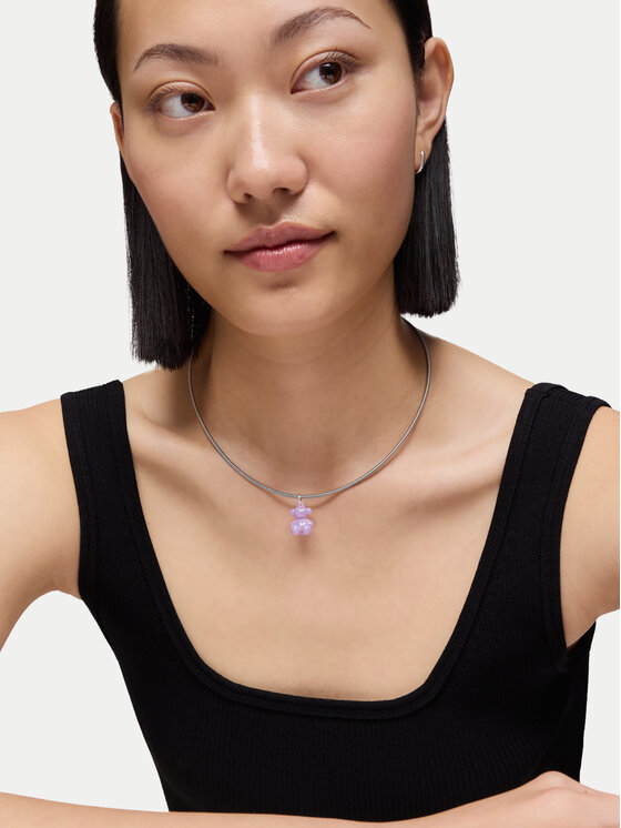 TOUS TOUS Κολιέ Bold Bear 1004446400 Μωβ