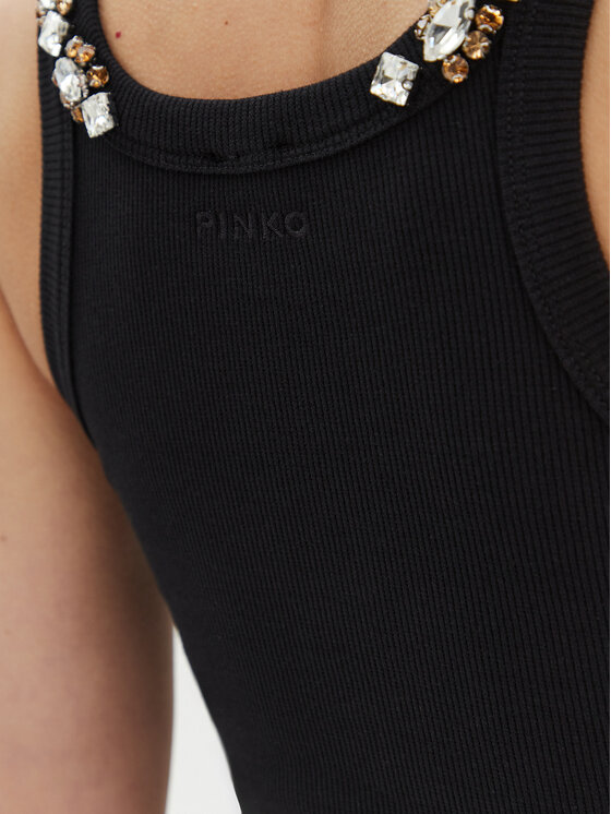PINKO PINKO Top 105378 A2P9 Črna Regular Fit