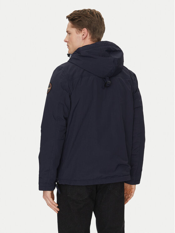 Napapijri Napapijri Anorak stiliaus striukė Rainforest Pocket 2 NP0A4GMD Tamsiai mėlyna Regular Fit
