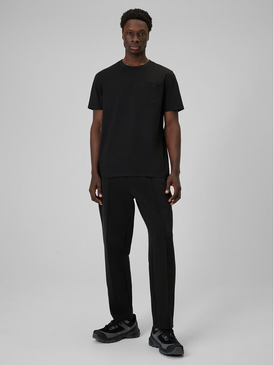 4F 4F T-shirt SPORT STORIES 25/26 Nero Regular Fit