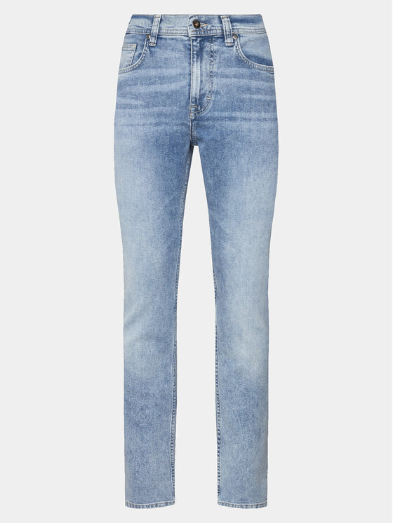 Mustang Mustang Jeans hlače Orlando 1014860 Modra Slim Fit