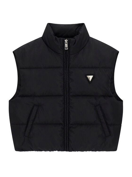 Guess Guess Športová vesta J6RN01 WB242 Čierna Regular Fit