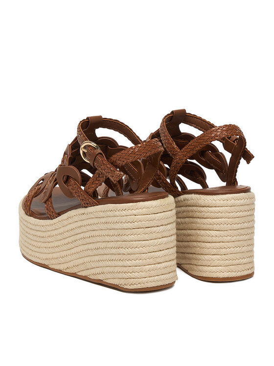 Badura Badura Sandały EO-AMANI-LT0228-26-806 Brązowy